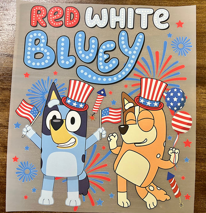 Red White Bluey