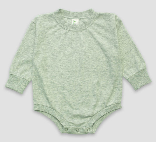 Bubble Sweatshirt Baby Romper (Laughing Giraffe)