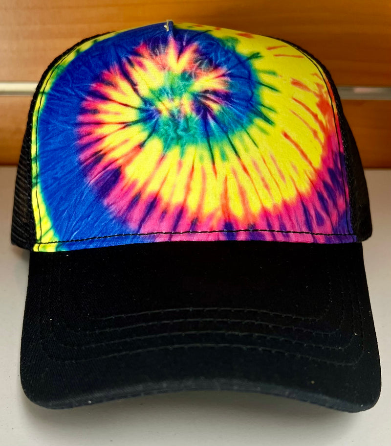 Load image into Gallery viewer, Tie-Dyed Trucker hat
