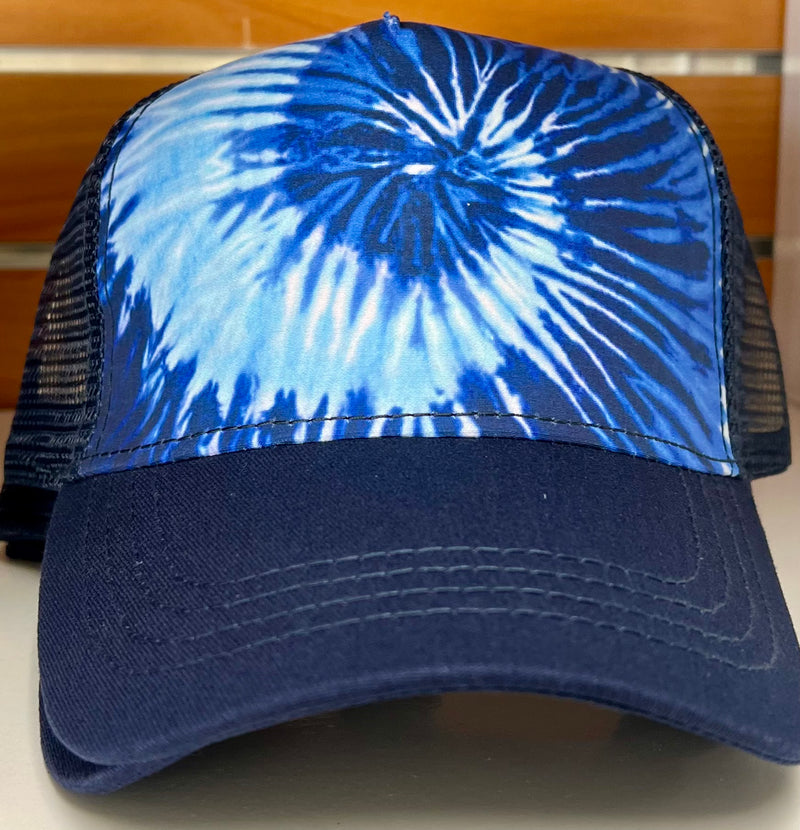 Load image into Gallery viewer, Tie-Dyed Trucker hat
