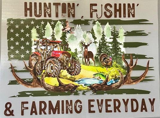Hunting Fishing And Farming