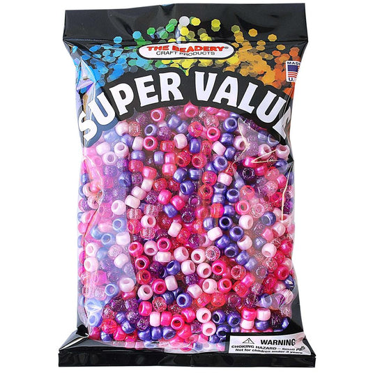 The Beadery 1 Pound Mix of Farm Animal Beads, Multi Colors