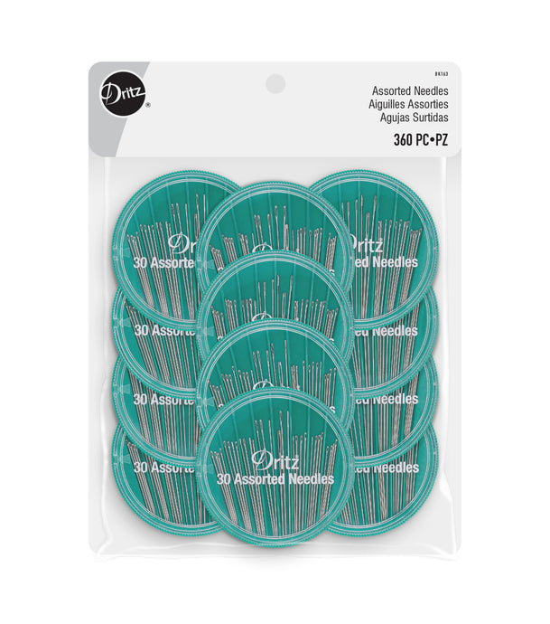 Dritz Assorted Hand Needles, 360 Needles