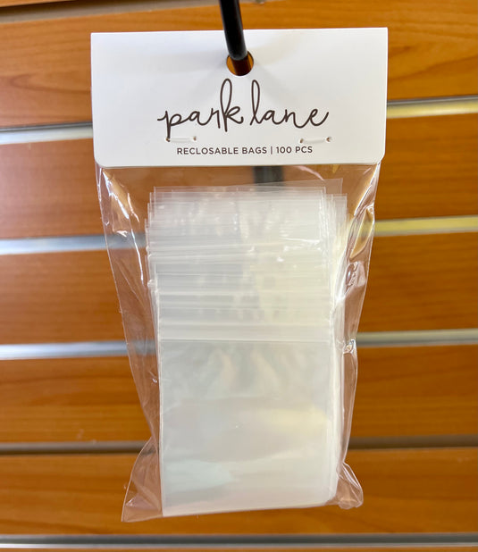 Park Lane Craft 100 pk 2.36in x 3.54in Reclosable Bags